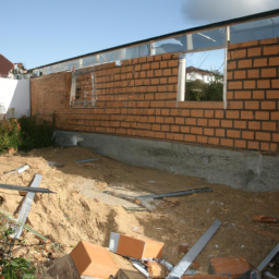 Agrandissement terrasse pour espace de jeu pour enfants Guilherand-Granges